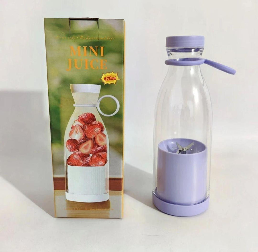 Portable Electric Juicer Cup Rechargeable Mini Blender for Home & Travel