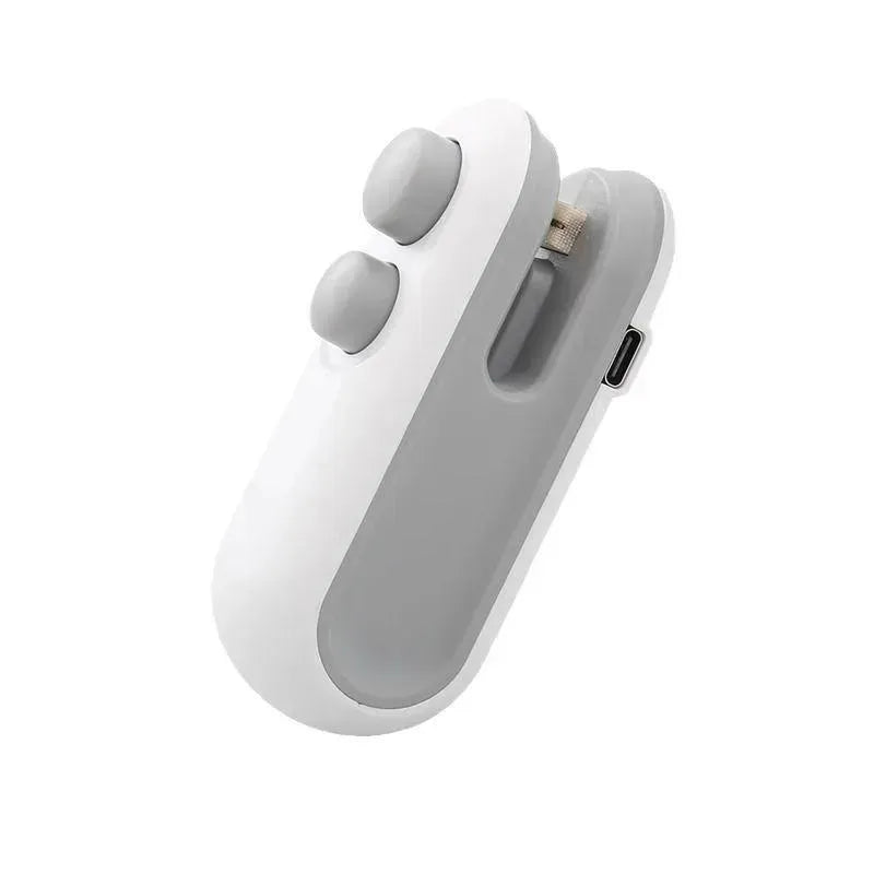 Rechargeable 2-in-1 Food Sealer & Cutter
