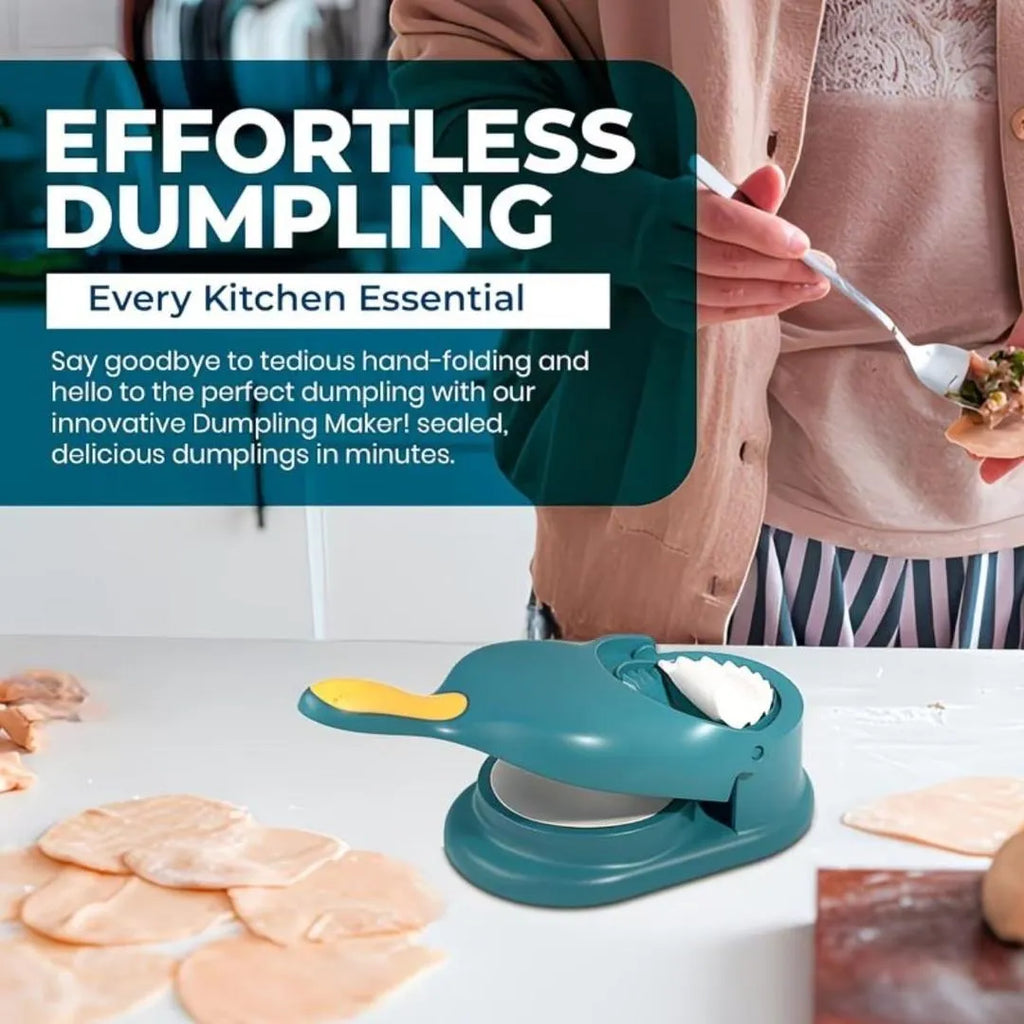 Dumpling & Samosa Maker 2-in-1 Manual Mould Kit for Home Kitchen