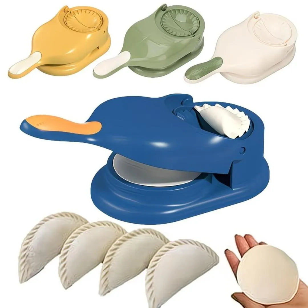 Dumpling & Samosa Maker 2-in-1 Manual Mould Kit for Home Kitchen