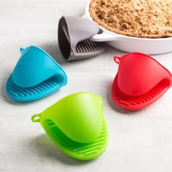 Silicone Pot Holders Set of 2 Heat Resistant Non-Slip Kitchen Gloves