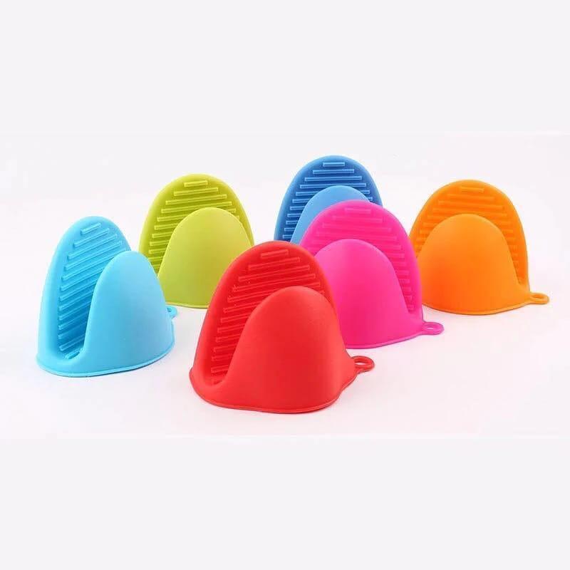 Silicone Pot Holders Set of 2 Heat Resistant Non-Slip Kitchen Gloves
