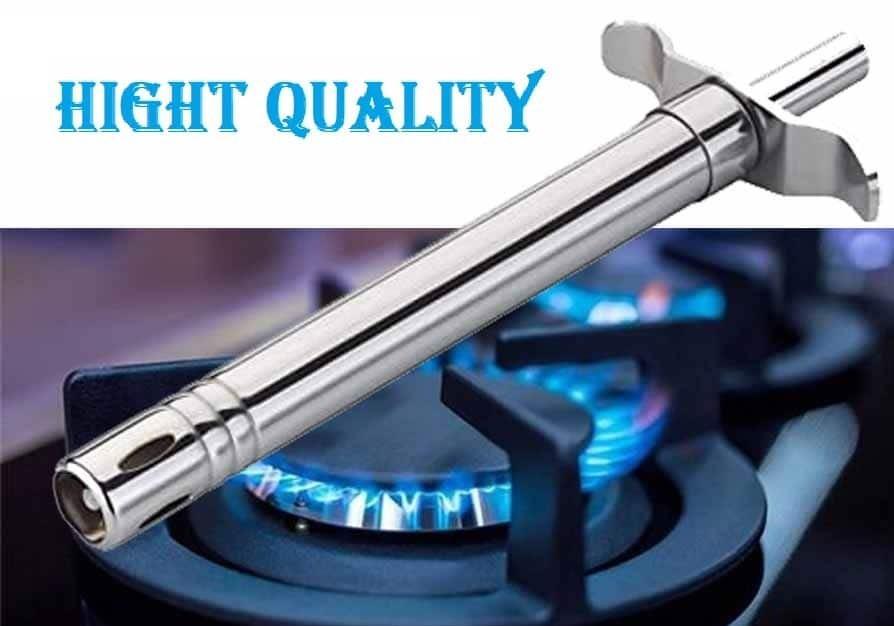 Gas Lighter Stainless Steel Spark Ignition for Kitchen Gas Stove